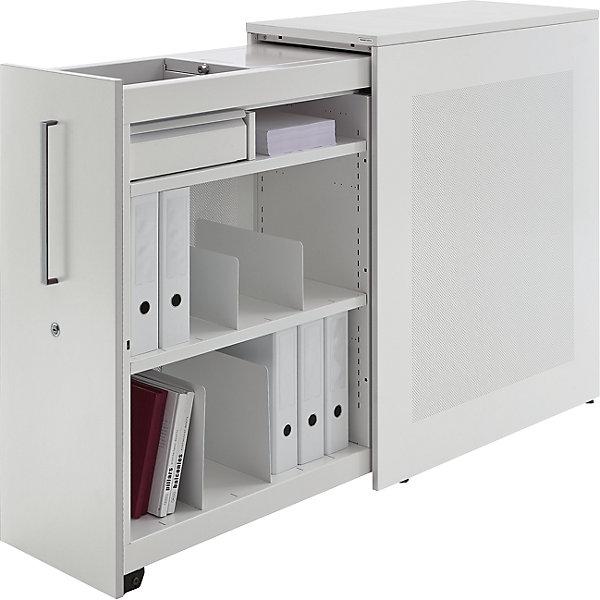 Image du produit Mauser Armoire haute à tiroirs coulissants, élément de comptoir à gauche, hauteur 1025