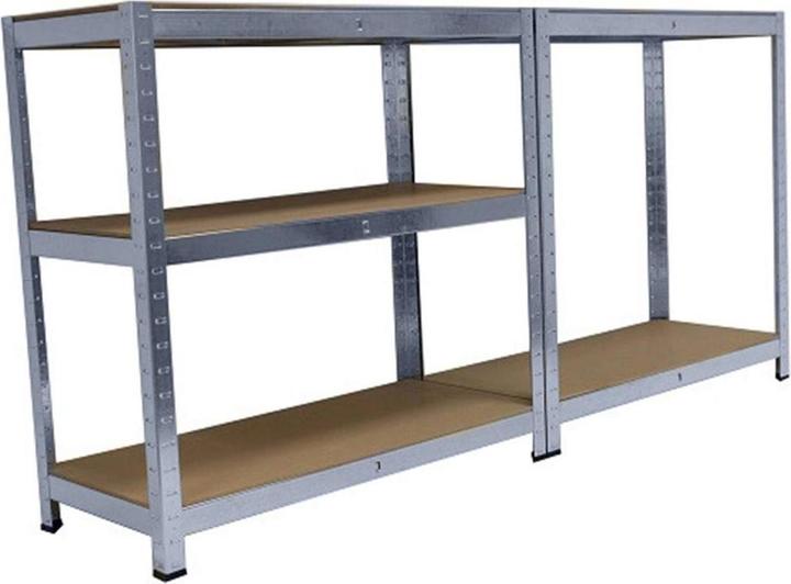 Actual product image Grafner Double heavy duty shelf 1,80m workshop shelf on 5 levels 1750kg load capacity TÜV / GS tested