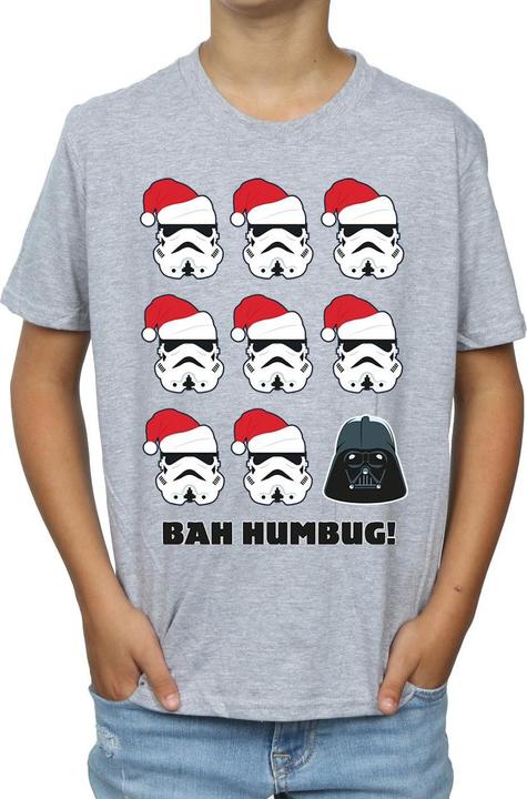 Actual product image Star Wars Boys Christmas Humbug T-Shirt (140, 146)