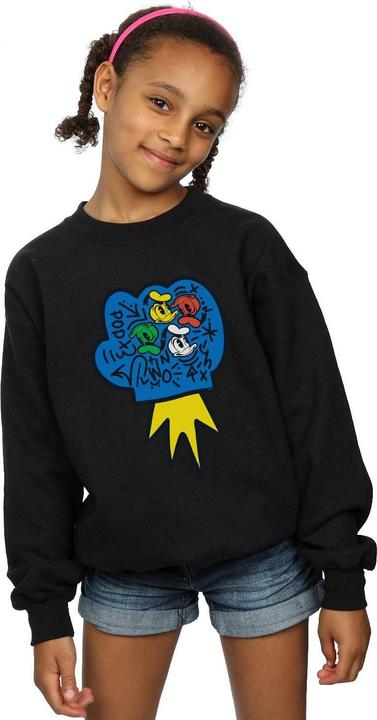Immagine prodotto Disney Donald Duck Pop Fist Felpa Ragazze (152, 158)