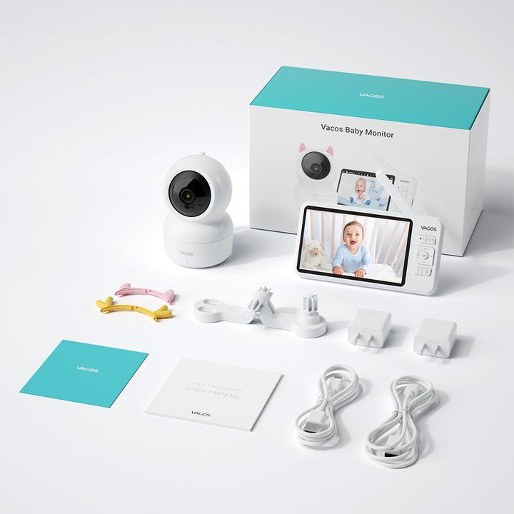 Actual product image Vacos Baby monitor (Video & Audio, 305 m)