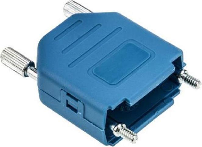 Produktbild MH Connectors Sub-D Haube 9-polig blau Kunststoff