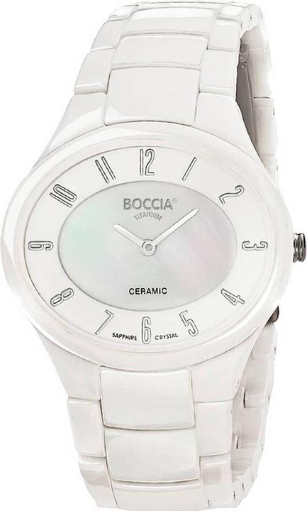 Image du produit Boccia 3216-01 Montre femme céramique titane 35mm 3ATM (Montre analogique, 35 mm)