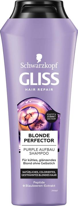 Gliss Shampoo Blonde Perfector 250 ml (250 ml, Flüssiges Shampoo)