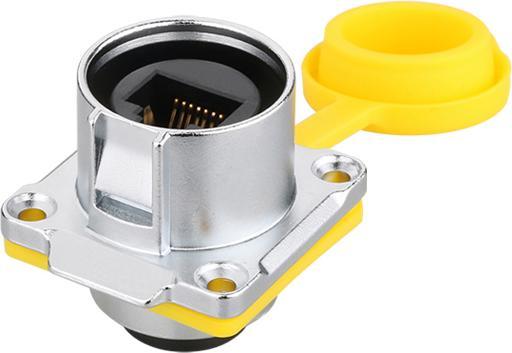 Produktbild Good Connections GC IC01-24R02 Durchführungskupplung, RJ45, M24 (CAT8.2, 24 m)