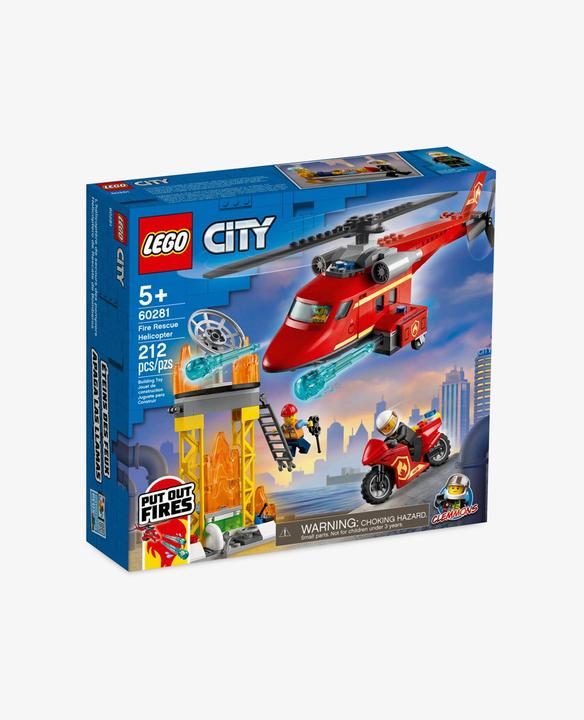 Actual product image LEGO Fire Brigade Helicopter (60281, LEGO City)