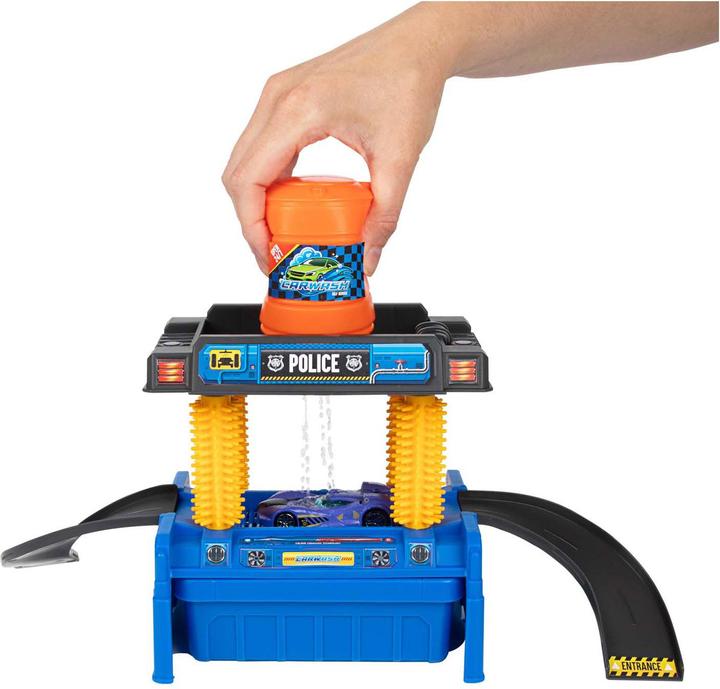 Productafbeelding Toi-Toys Turbo Racers autowasstraat met van kleur veranderende auto
