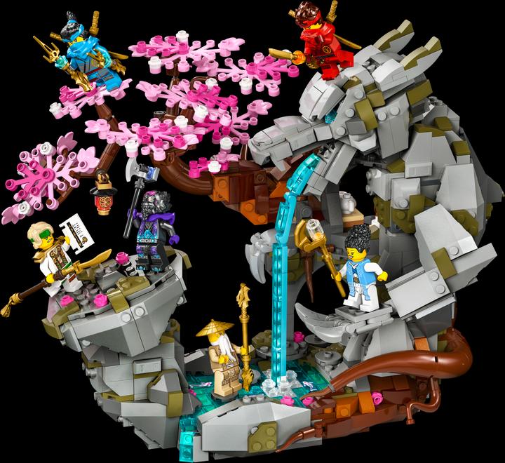 Image du produit LEGO Temple en pierre de dragon (71819, LEGO Ninjago)