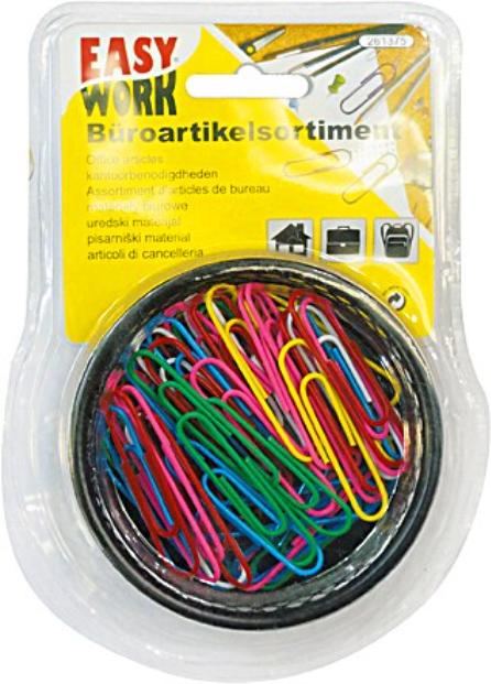 Actual product image Easy Work Pin needles / paper clips / rubber bands (24 x)
