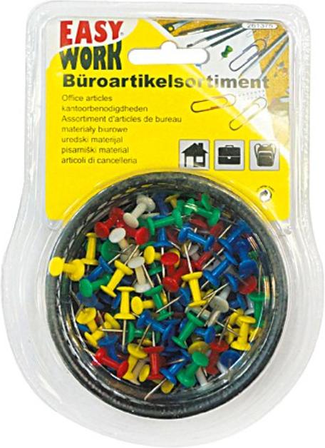 Actual product image Easy Work Pin needles / paper clips / rubber bands (24 x)