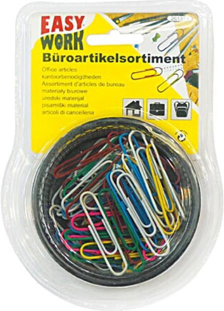 Actual product image Easy Work Pin needles / paper clips / rubber bands (24 x)