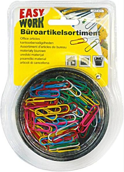 Actual product image Easy Work Pin needles / paper clips / rubber bands (24 x)