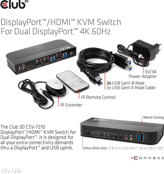 Produktbild Club 3D CSV-7210