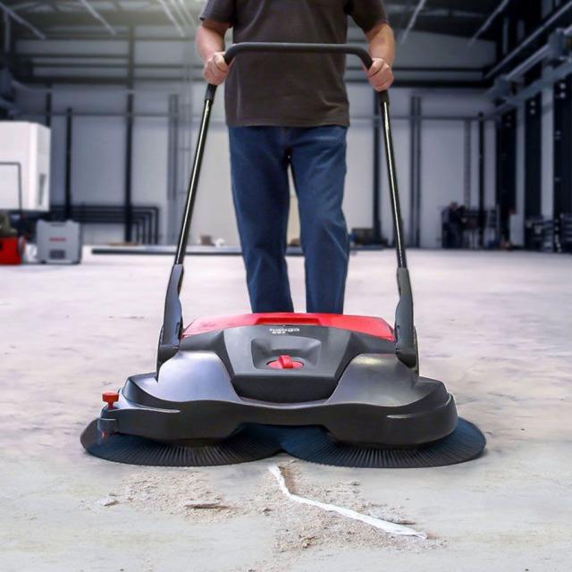 Actual product image Haaga Sweeper 697 Profi Plus with battery