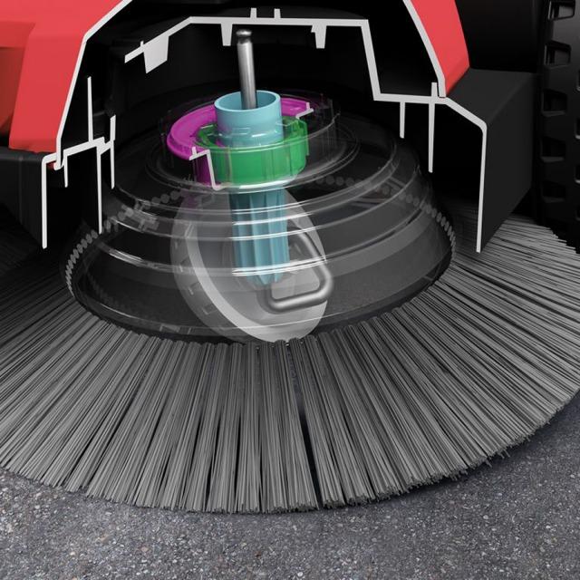 Actual product image Haaga Sweeper 697 Profi Plus with battery