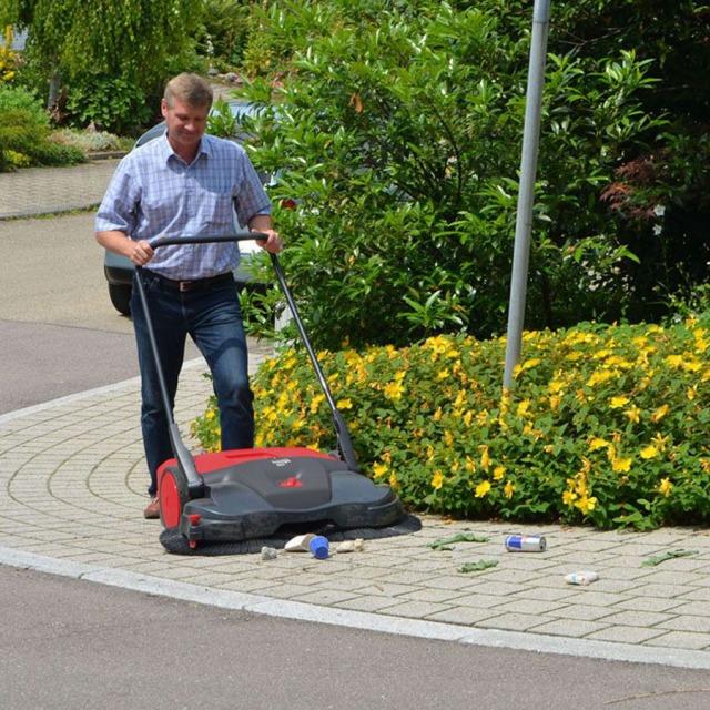Actual product image Haaga Sweeper 697 Profi Plus with battery