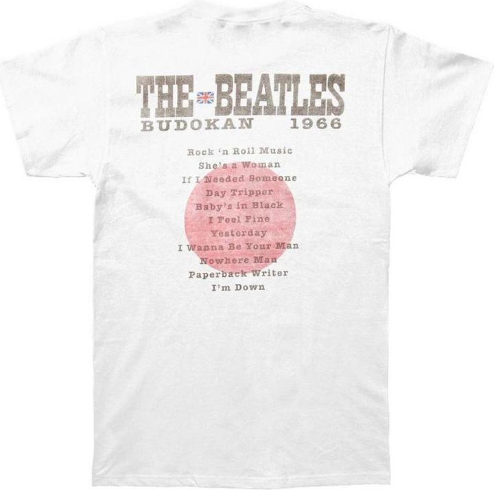 Immagine prodotto Budokan Set List Maglietta Stampa posteriore Adulto Unisex (XL)