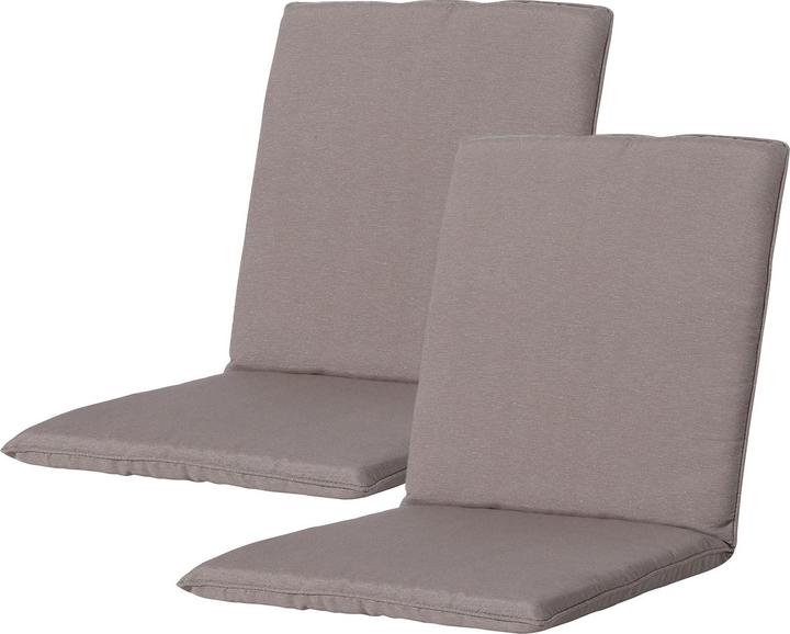 Casativo Comodo cuscino per lo schienale basso, set da 2 (97 x 49 cm)