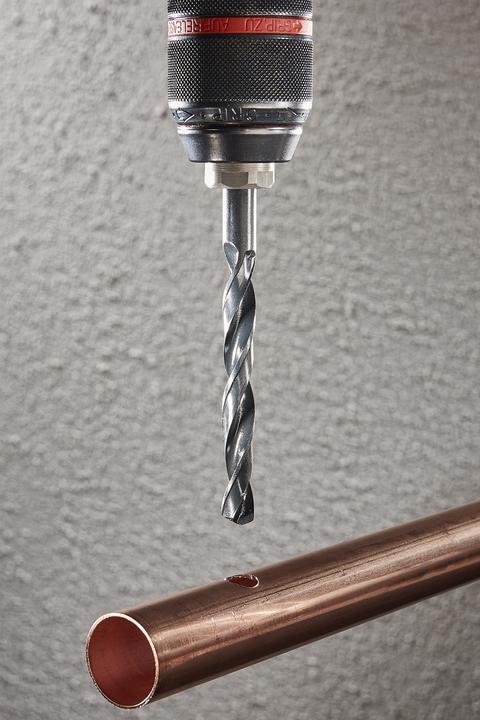 Produktbild wolfcraft Metallbohrer-Set HSS rollgewalzt, Ø 2-8 mm, 6-tlg. (2, 3, 4, 5, 6, 8 mm)