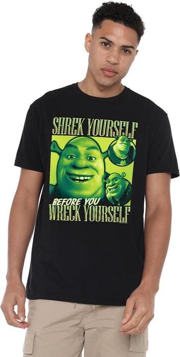 Actual product image Shrek Mens Yourself Bootleg T-Shirt (3XL)