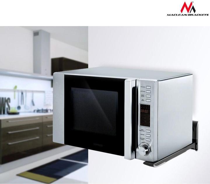 Immagine prodotto Maclean MC-776 B MC-776 B Supporto a parete regolabile per microonde