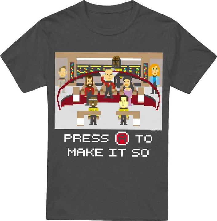 Immagine prodotto Make It So Maglietta Pixel Adulto Unisex (XL)