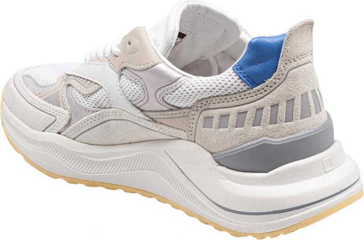 Produktbild D.a.t.e. D.a.t.e fuga sneakers in fabric and suede color white/sky (38)