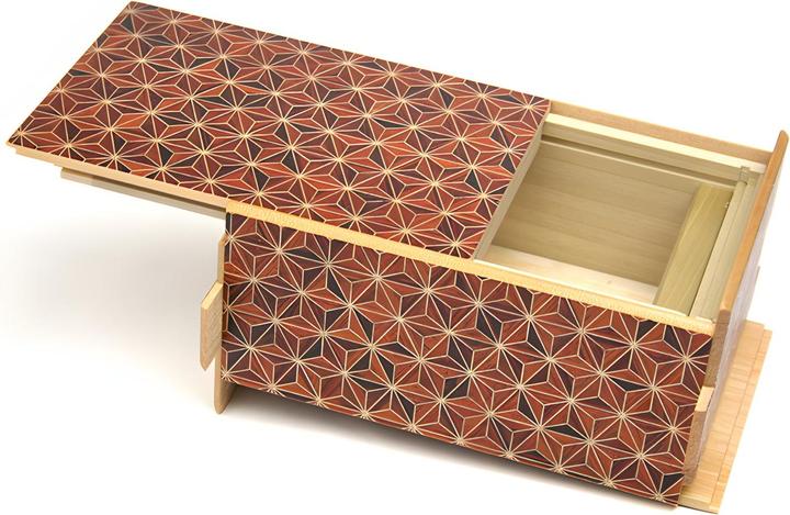 Image du produit Maruyama Himitsu Bako - Akaasa (21 étapes) - Boîte de casse-tête japonaise