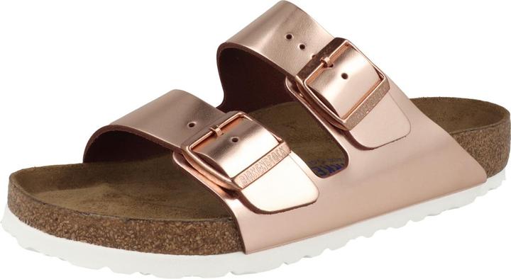 Image du produit Birkenstock Arizona cuir lisse lit souple normal (43)