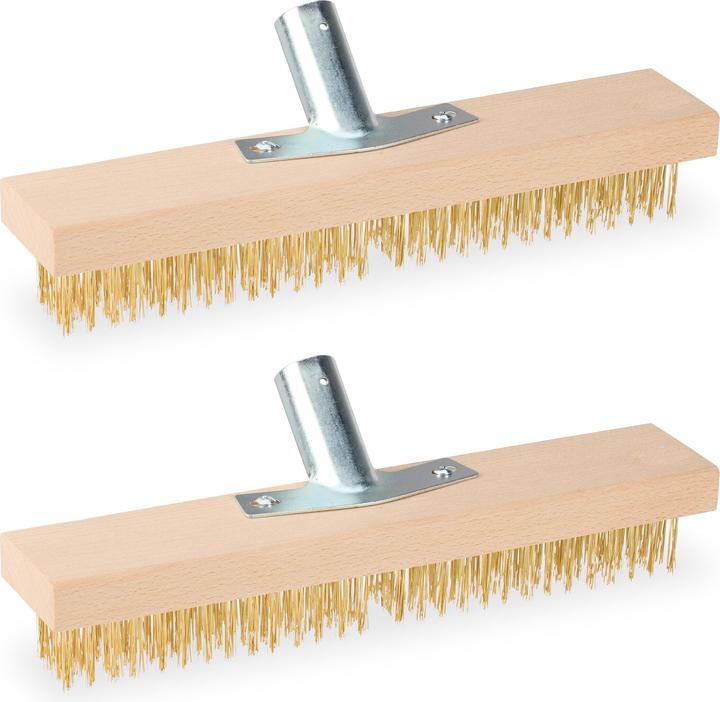 Produktbild Relaxdays 2x Drahtbesen (2 Stk.)