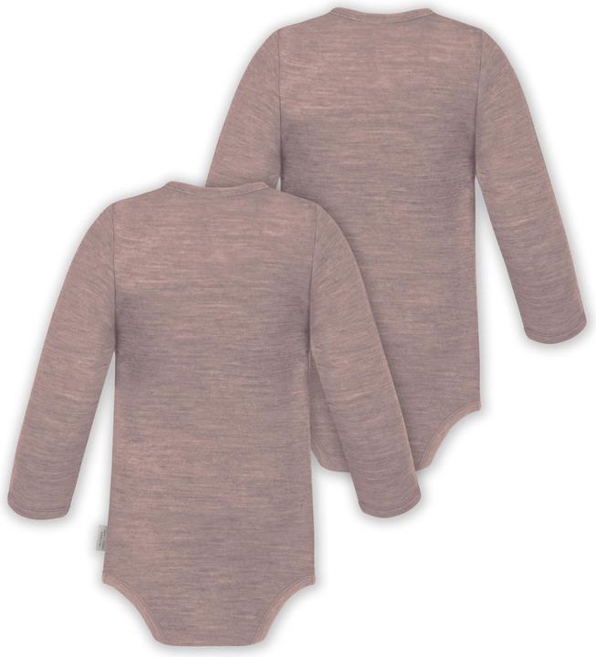 Image du produit Normani Lot de 2 Body Mérinos à langer Body manches longues - 9343 (56)