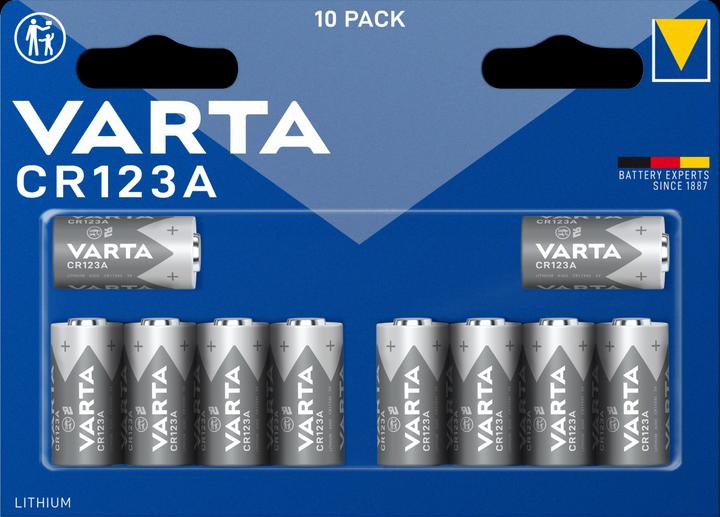 Produktbild Varta CR123A (10 Stk., CR123A, 1430 mAh)