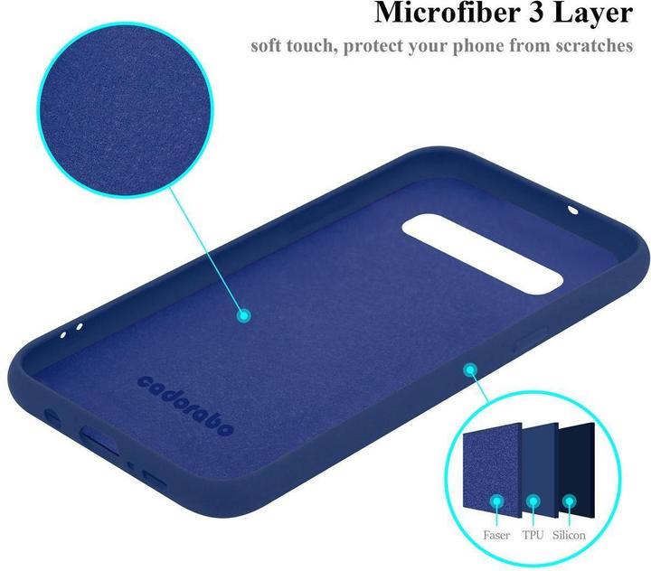 Actual product image Cadorabo TPU Liquid Silicone Case Cover (Samsung Galaxy S10 5G)