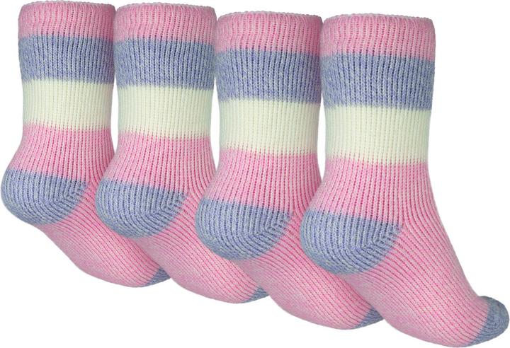 Actual product image Black Snake Kids cosy socks 2 pairs fleecy (pack of 4, One size)