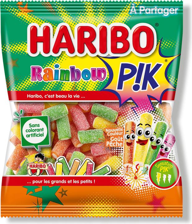 Actual product image Haribo Rainbow spades bag 200g (1 pcs., 200 g)
