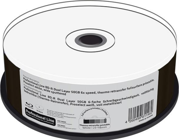 Actual product image MediaRange BD-R DL, 6x, 25 pack (25 x)
