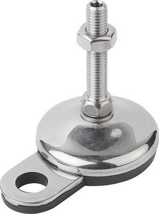 Kipp Pied articulé K0739, acier inoxydable, forme D