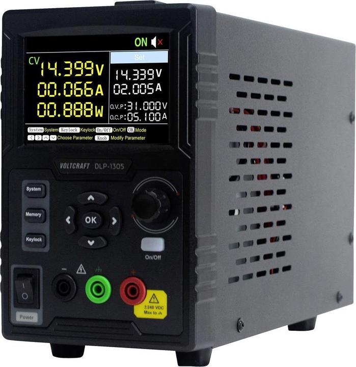 Actual product image Voltcraft DLP-1305 Laboratory power supply unit, adjustable 0 - 30 V 0 - 5 A 150 W Slave-Fu