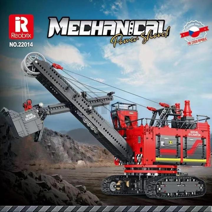 Produktbild ReoBrix 22014 - Frontschaufel- Seilbagger (RC) (3170 Teile)