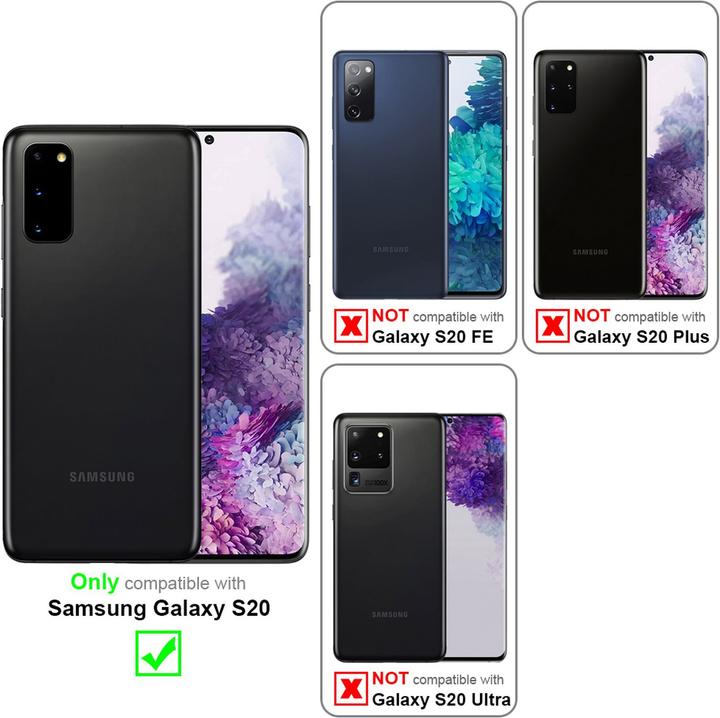 Immagine prodotto Cadorabo Copertura in TPU scintillante (Samsung Galaxy S20+)