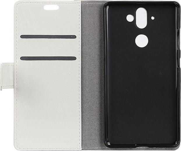 Produktbild MU Classic Crazy Horse Leder Bookcover Hülle (Nokia 8 Sirocco)