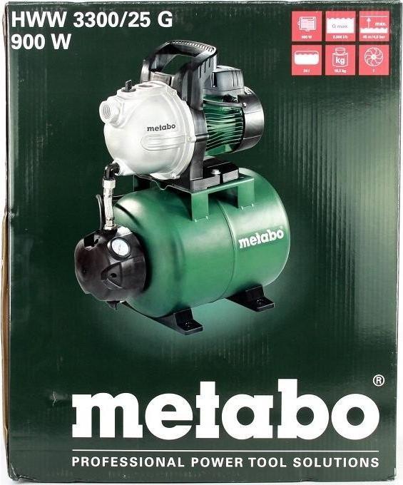 Produktbild Metabo Hauswasserwerk (Hauswasserpumpe, Gartenpumpe)