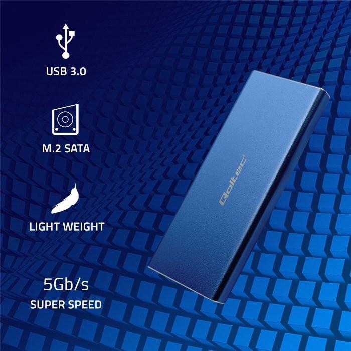 Image du produit Qoltec Boîtier en aluminium (M.2)