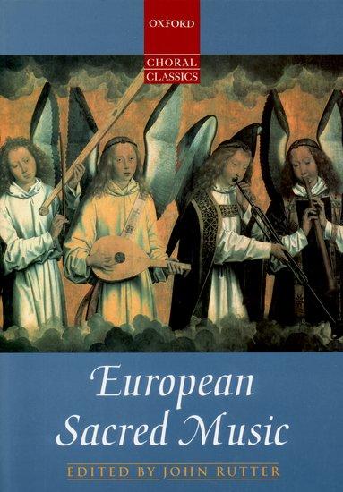 Actual product image European Sacred Music (English, JOHN, Rutter, 1996)