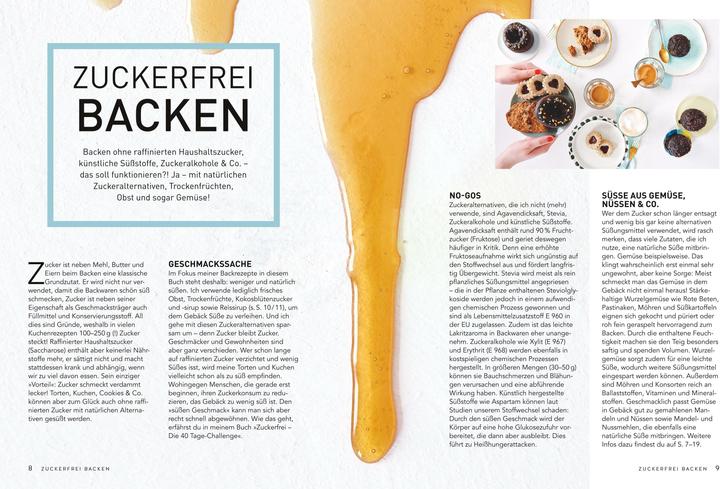 Image du produit Zuckerfrei Backen (Allemand, Hannah Frey, 2018)