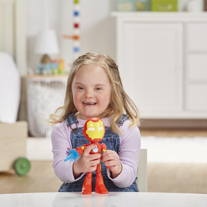 Image du produit Hasbro super grande figure d'action Iron Man, jouet de super-héros pour enfants