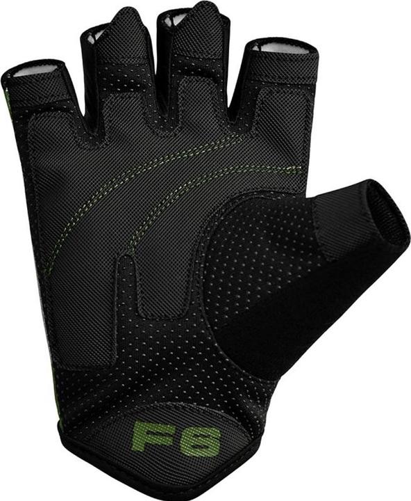 Actual product image Rdx Gym Gloves Sumblimation F6 Black/Green-L (L)