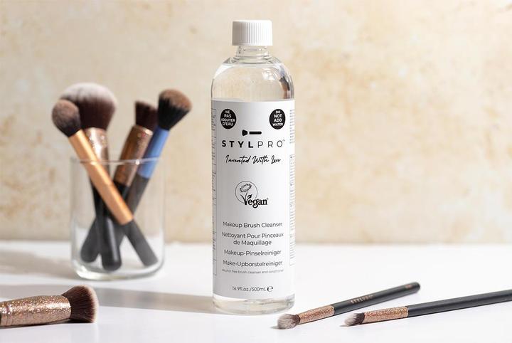 Actual product image Stylideas stylPro BCF05 BAGGED Makeup Brush Cleaner 500ml (Make-up remover, 500 ml)