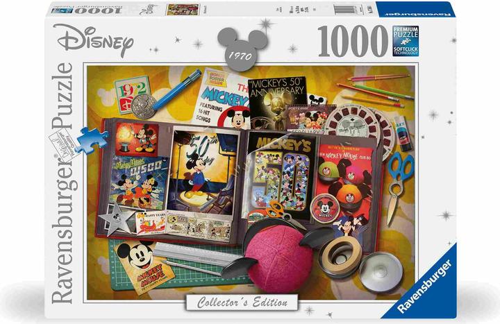 Actual product image Ravensburger 1970 Mickey Anniversary (1000 pieces)