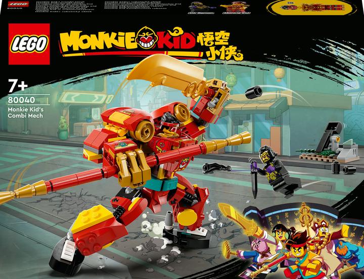 Immagine prodotto LEGO Monkie Kid Combi Mech (80040, LEGO Monkie Kid)